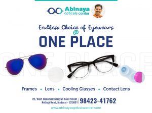 Best Eye Opticals in Madurai – Abinaya Opticals Center