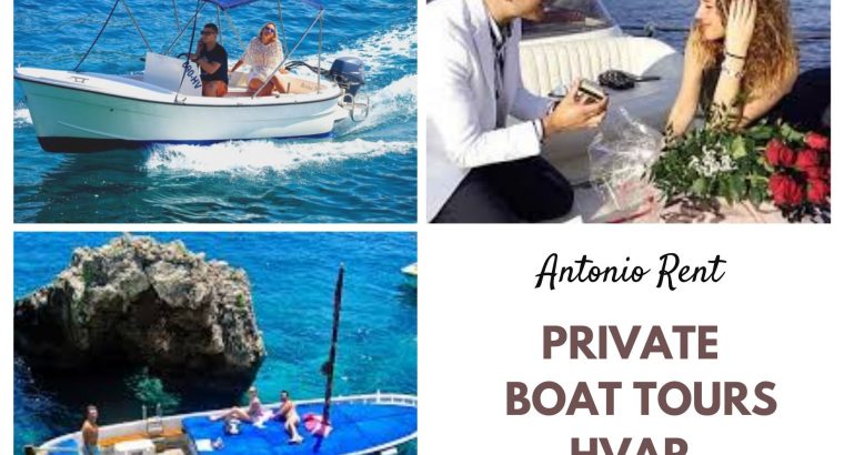 Rent a Boat Hvar- Antonio Rent