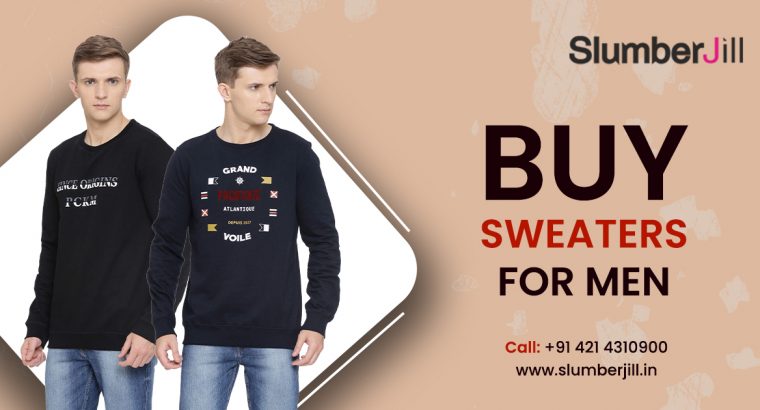 Buy Sweaters & Sweatshirts for Men – Slumberjill.in