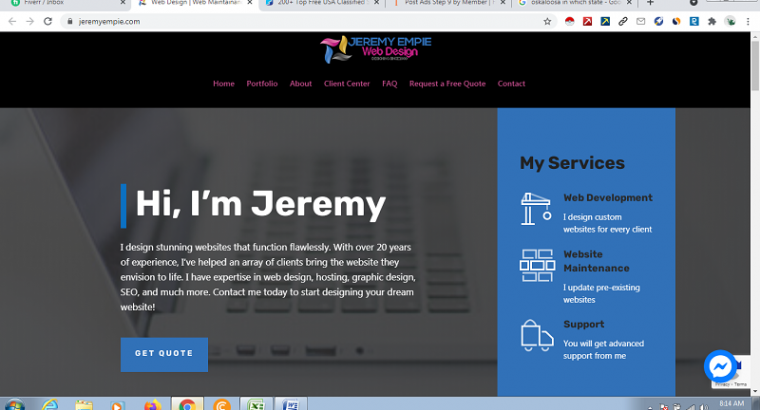 Jeremy Empie Web Design LLC