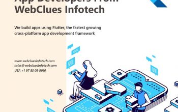 Hire Dedicated Flutter Developers – WebClues Infotech