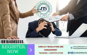 CONFLICT RESOLUTION AND MANAGEMENT TRAINING
