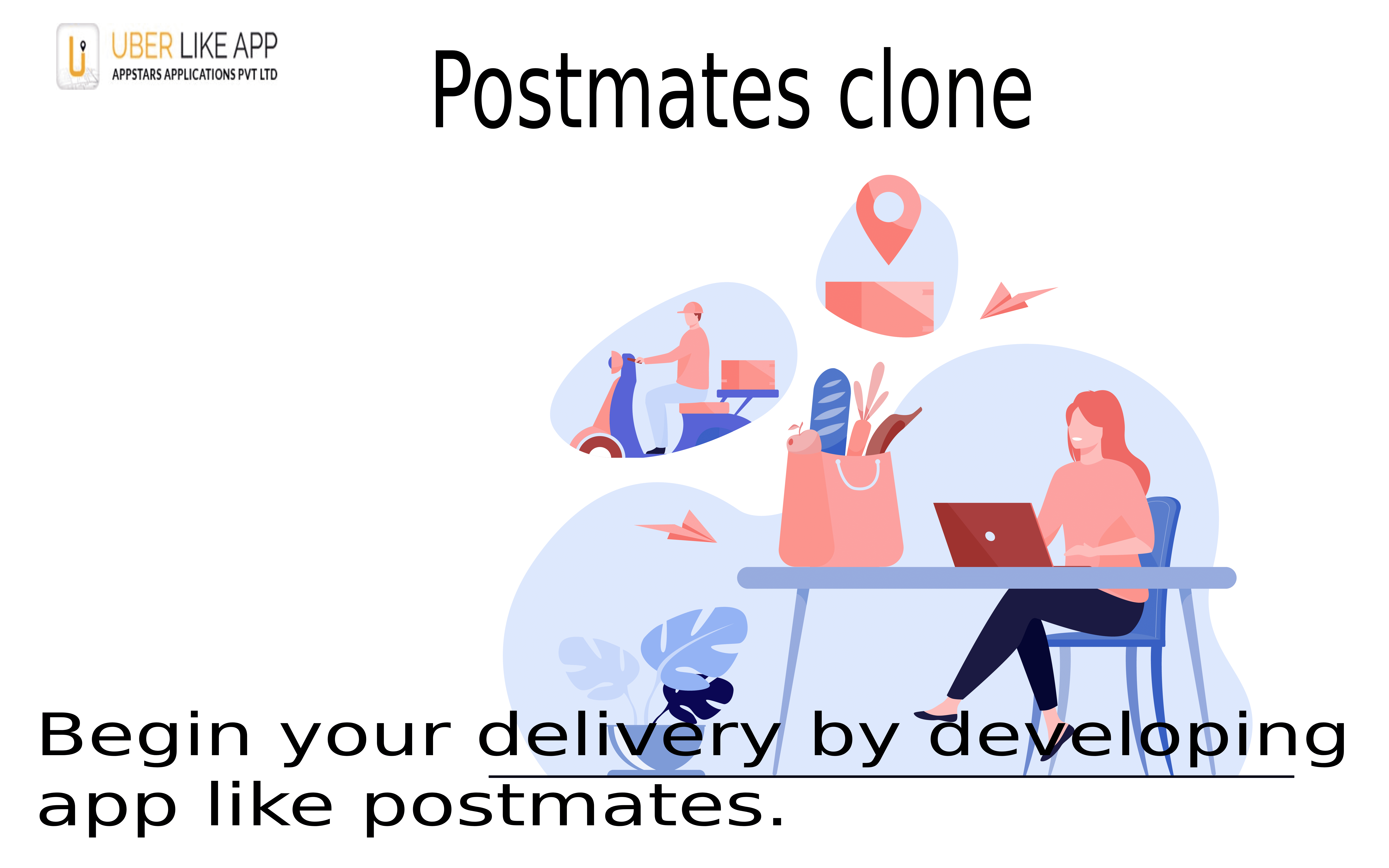 Postmates clone script | Postmates app clone