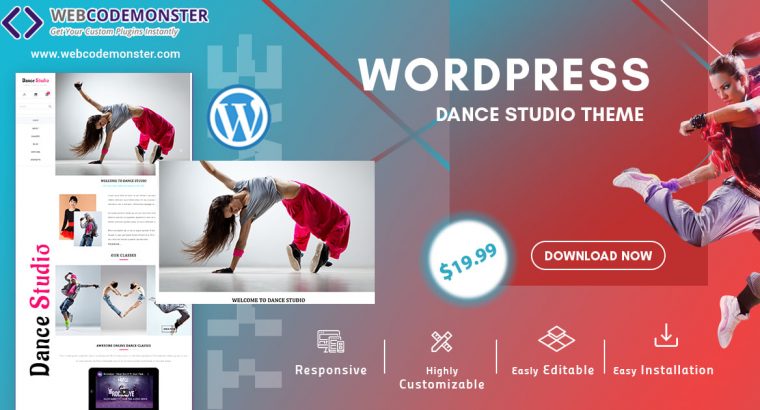 Dance Studio WordPress Theme