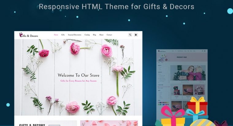 Gift Store HTML Templates