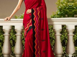 printed saree for women