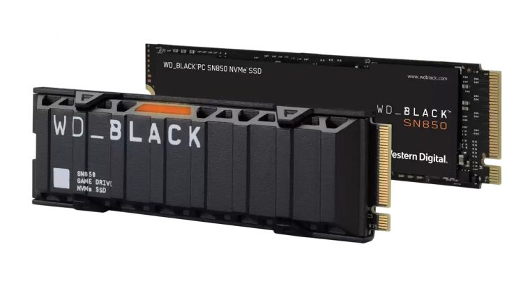 WD_BLACK™ SN850 NVMe™ SSD 500GB