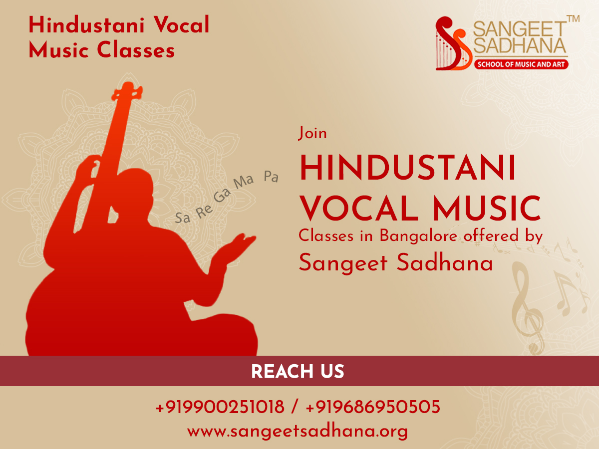 Sangeet Sadhana – Hindustani Classical Music classes and Vocal Music classes in Bangalore