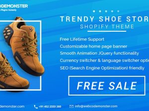 Shoes Ecommerce Website Templates
