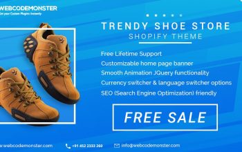 Shoes Ecommerce Website Templates