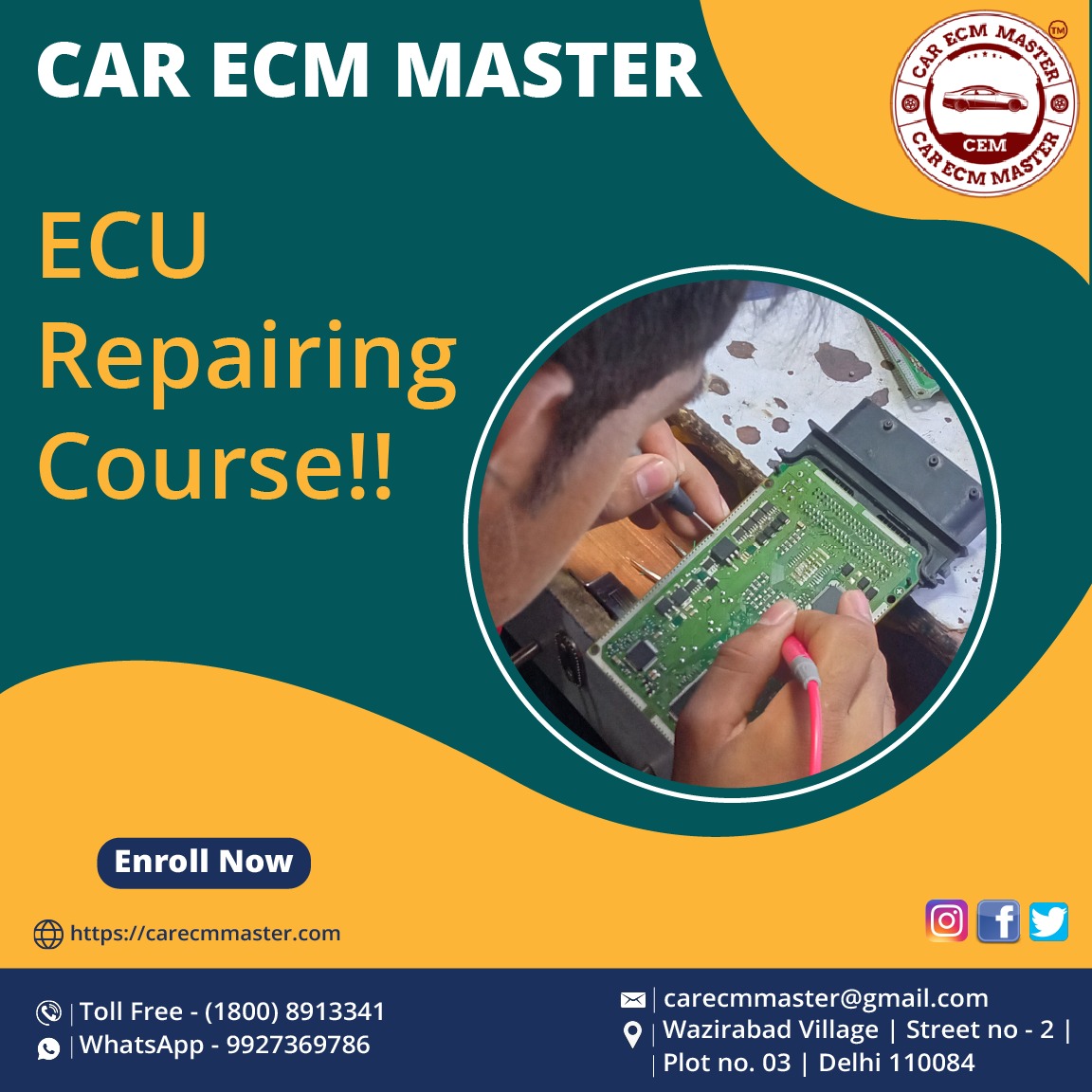 How to become a Car ECU Repairing Expert in Few Days?