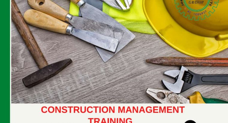 CONSTRUCTION MANAGEMENT TRAINING
