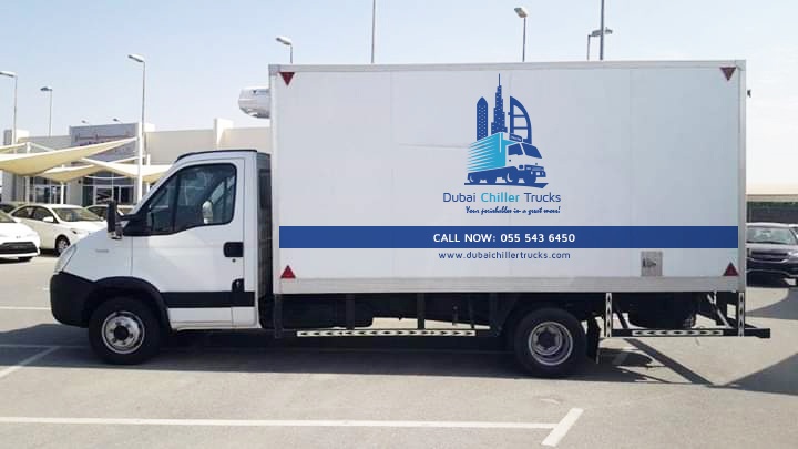 Dubai Chiller Trucks | Chiller Van for rent in Dubai