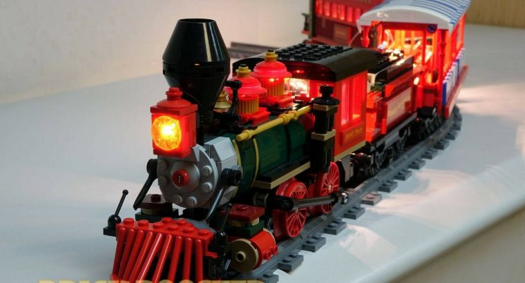 USB And Battery Powered LED Lighting kit For LEGO (71044) Disney Train And Station