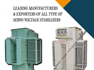 Leading HT Automatic Voltage Stabilizer Manufacturers & Exporters in India