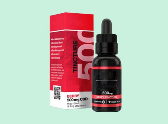 Get Custom CBD Berry Oil Boxes of eye-catching design in the USA