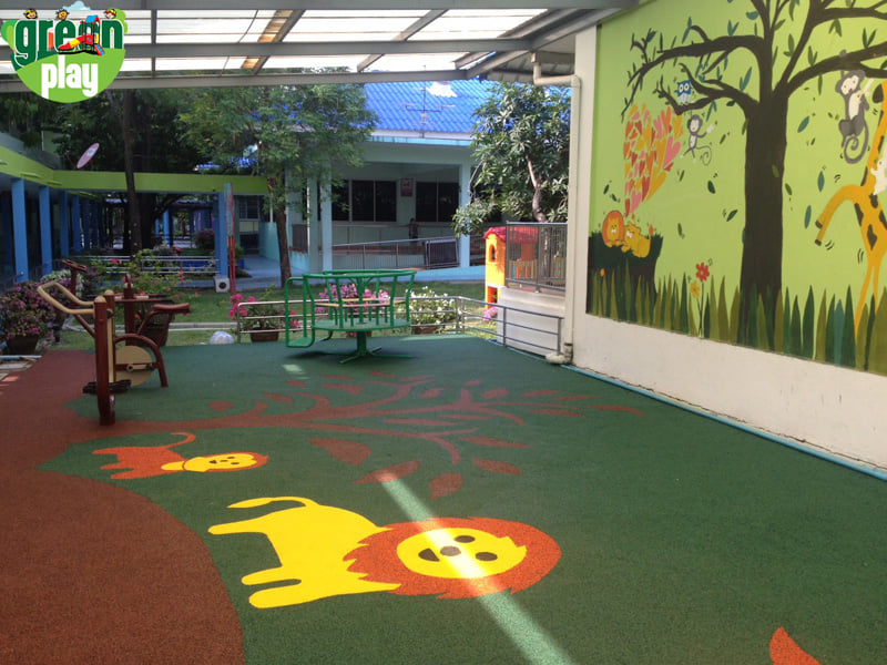 Kids Playground Flooring Manufacturer Supplier Thailand