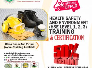 HEALTH, SAFETY & ENVIRONMENT TRAINING (LEVEL 1,2,3
