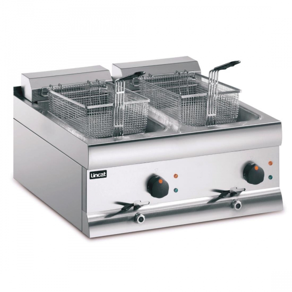 Buy Lincat Twin Tank Twin Basket Countertop Electric Fryer DF618 at Affordable Prices