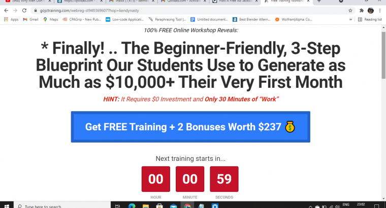 Work from home, make an extra $4,000/month with Affiliate marketing