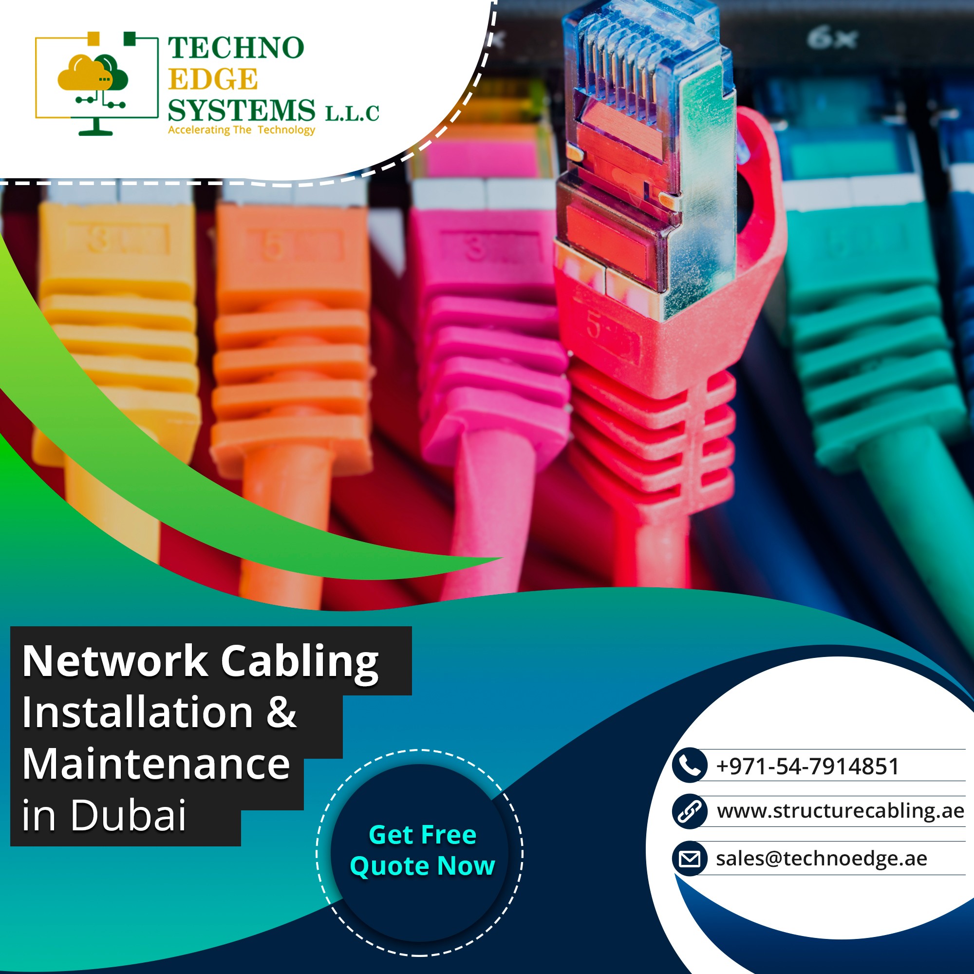 Hassle Free Network Cabling Services in Dubai