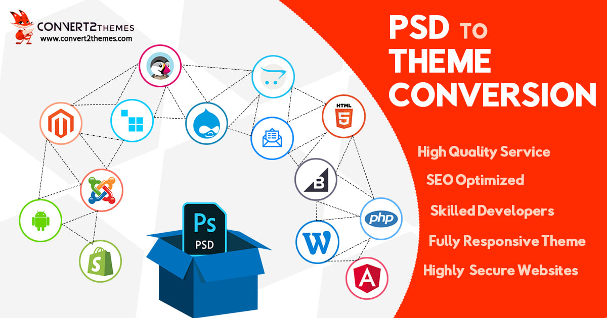 PSD to Theme Conversion Services
