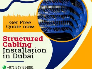 Structured Cabling Service Providing Company in Dubai