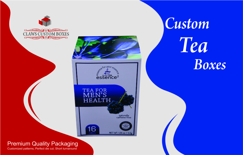 Custom tea boxes promote the tea products