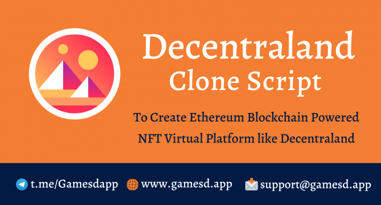 Decentraland Clone Script – Sellbitbuy