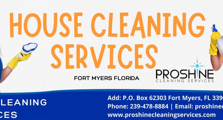 Ft. Myers House cleaning services
