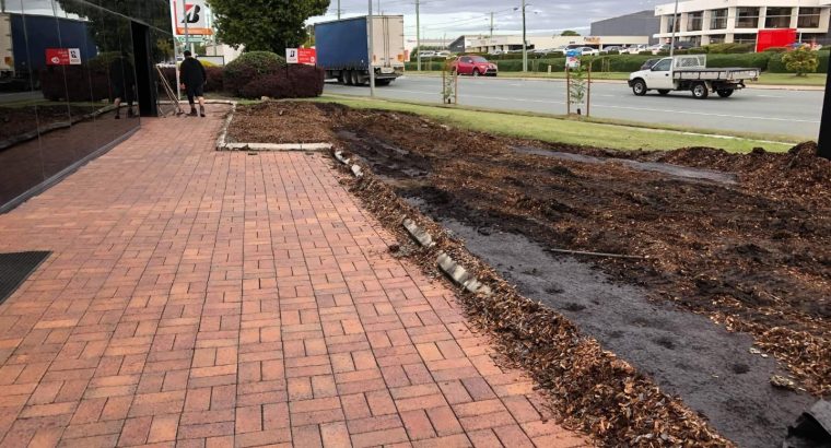 Large returf for a commercial frontage
