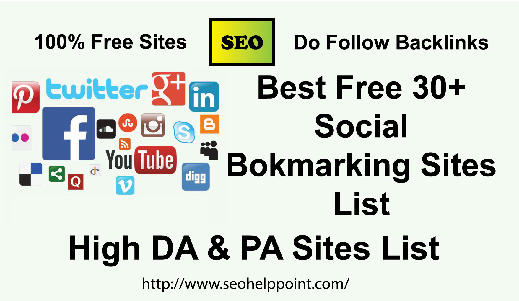 High PR Dofollow Social Bookmarking Sites for SEO