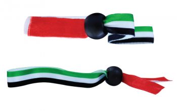 UAE National Day Flag Ribbon Wristbands
