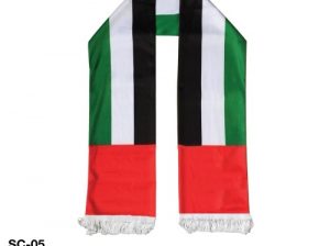 UAE National Day Flag Satin Scarf
