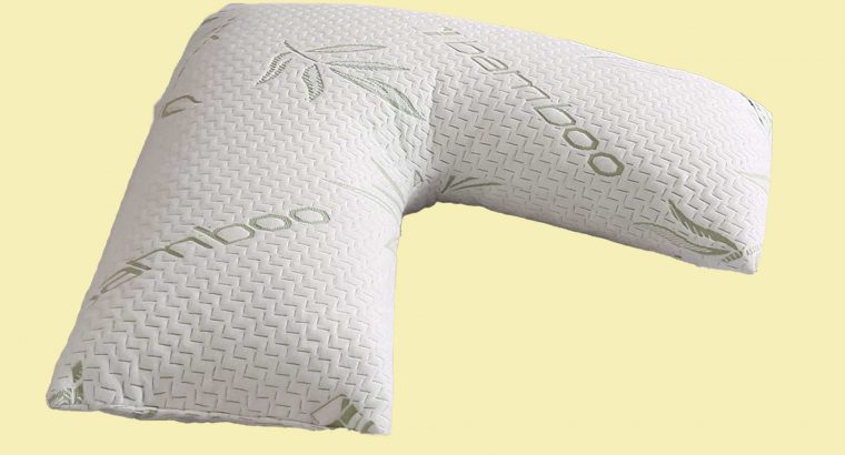 Bamboo V Shaped Pillow on sale.