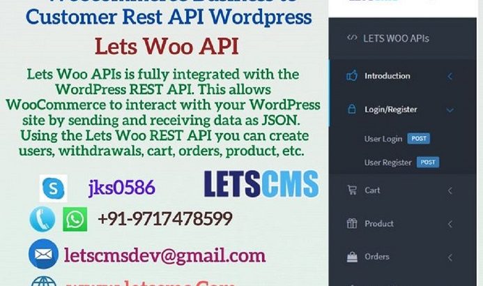 Business to Customer Rest API for Woocommerce | WordPress B2C Rest API Plugin
