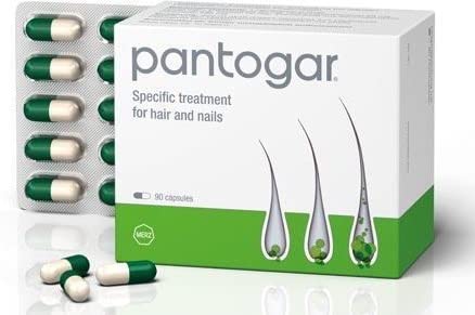 Pantogar Hair Growth & Anti Hair Loss 90 Capsules