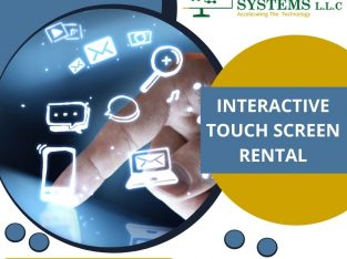 Get Led Touch Screens For Rent in Dubai For Your Events