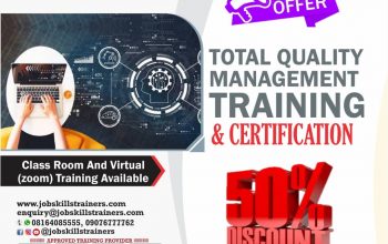 TOTAL QUALITY MANAGEMENT TRAINING