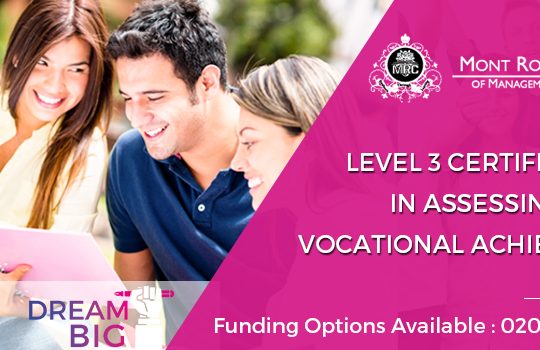 Level 3 Certificate In Assessing Vocational Achievement