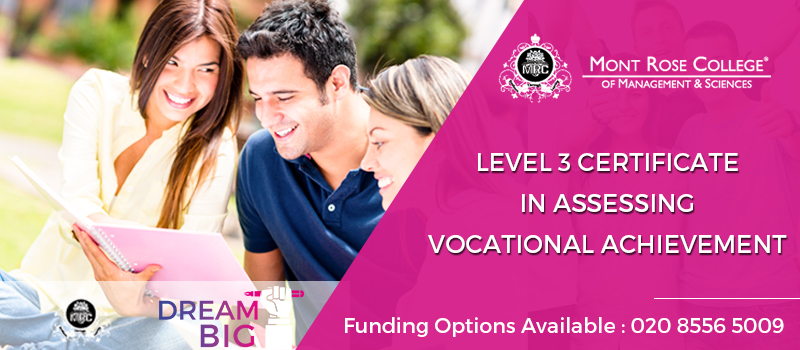 Level 3 Certificate In Assessing Vocational Achievement
