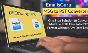MSG to PST Converter to Save MSG Files into PST Format for Outlook