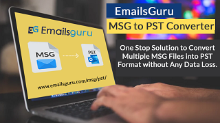 MSG to PST Converter to Save MSG Files into PST Format for Outlook