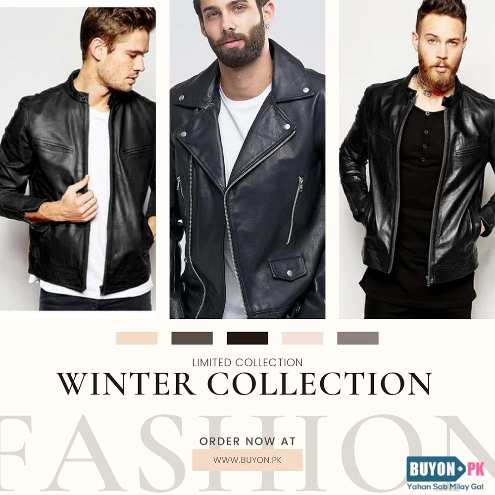 Leather Jackets in Pakistan for Men