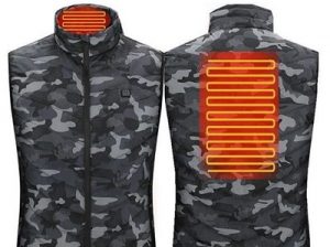Heated Vest Jacket UNISEX Intelligent USB Electric Heating Thermal For Winter