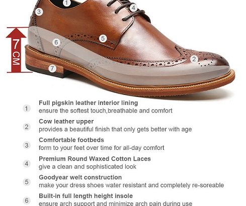 Men’s Casual Elevator Shoes