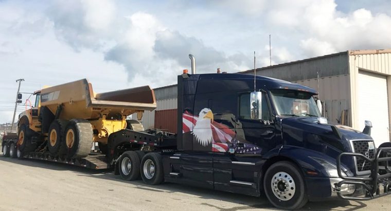 Heavy equipment transport companies, Equipment hauling services