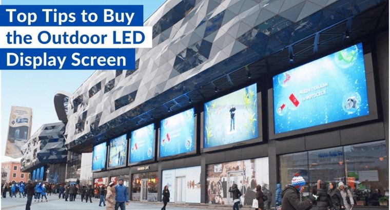 Buy outdoor LED display screen from Sunshine LED & Display System