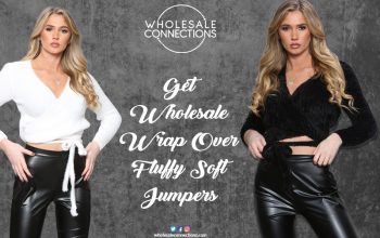 Get Wholesale Wrap Over Fluffy Soft Jumpers