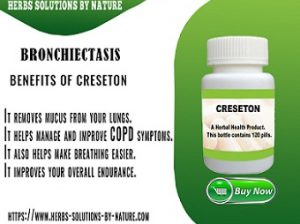 Creseton Natural Treatment for Bronchiectasis
